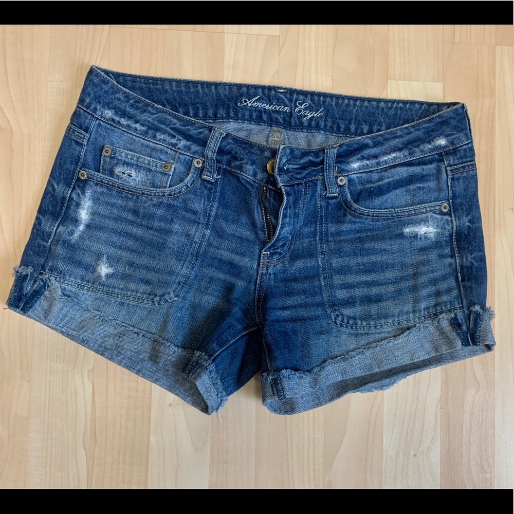 American Eagle Size 10 Denim Jean Shorts
